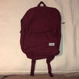 Herschel maroon backpack